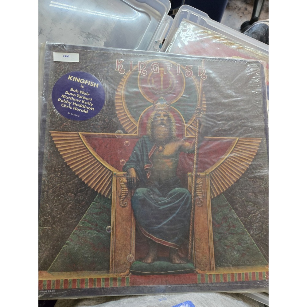 KINGFISH S/T KINGFISH LP 1976 ROUND RECORDS BOB WEIR GRATEFUL DEAD